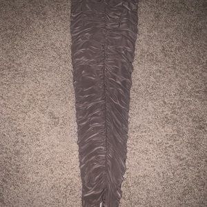 Shape Mauve Bandeau Ruched Midaxi Dress